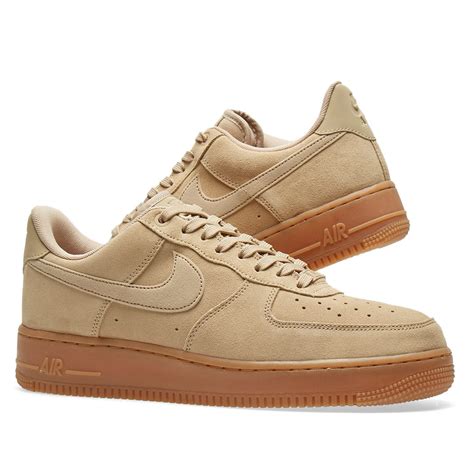 brown suede air force ones